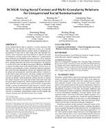 111會(huì)議論文SCMGR：Using-Social-Context-and-Multi-Granularity-Relations-for-Unsupervised-Social-Summarization